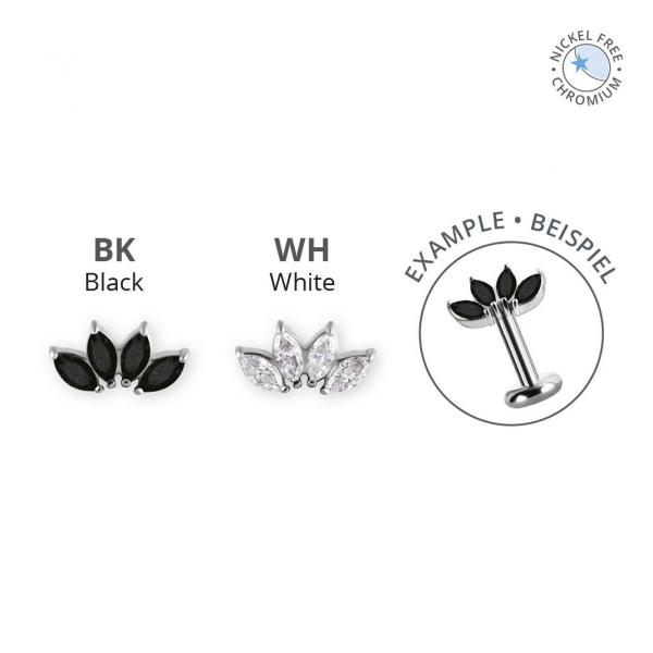 CoCr NF THREADLESS ATTACHMENT SET W. PREMIUM ZIRCONIA