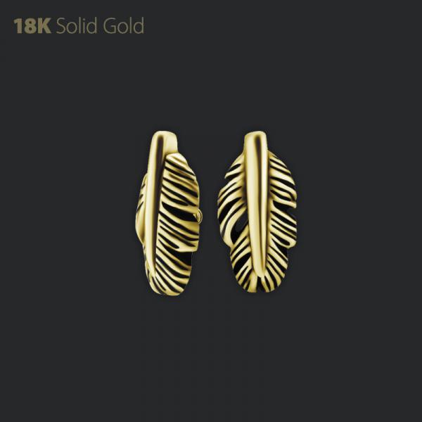 18K GOLD FEATHER MICRO ATTACHMENT