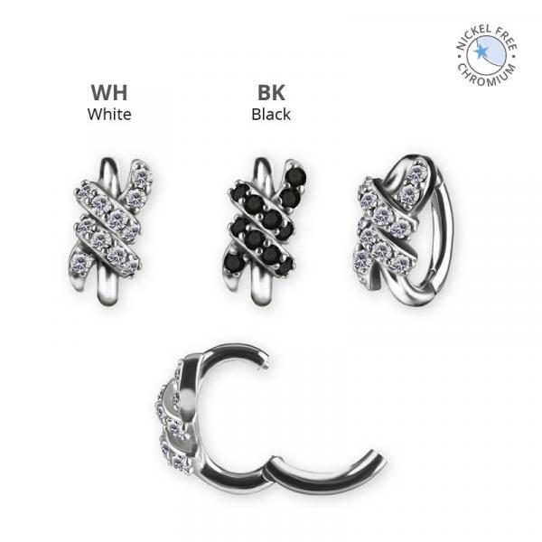 CoCr NF OVAL BELLY CLICKER SET W. PREMIUM ZIRCONIA