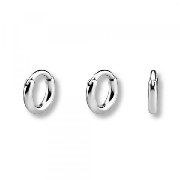 SS316L HOOP EARRINGS (PAIR)