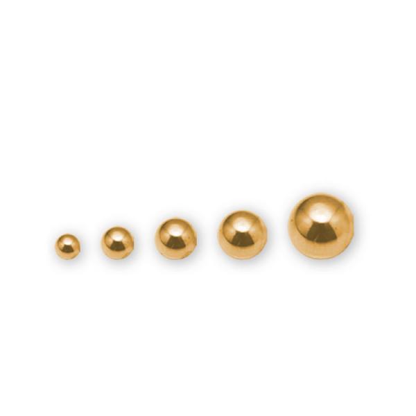 24K GOLD PVD SS316L 5MM BALLS