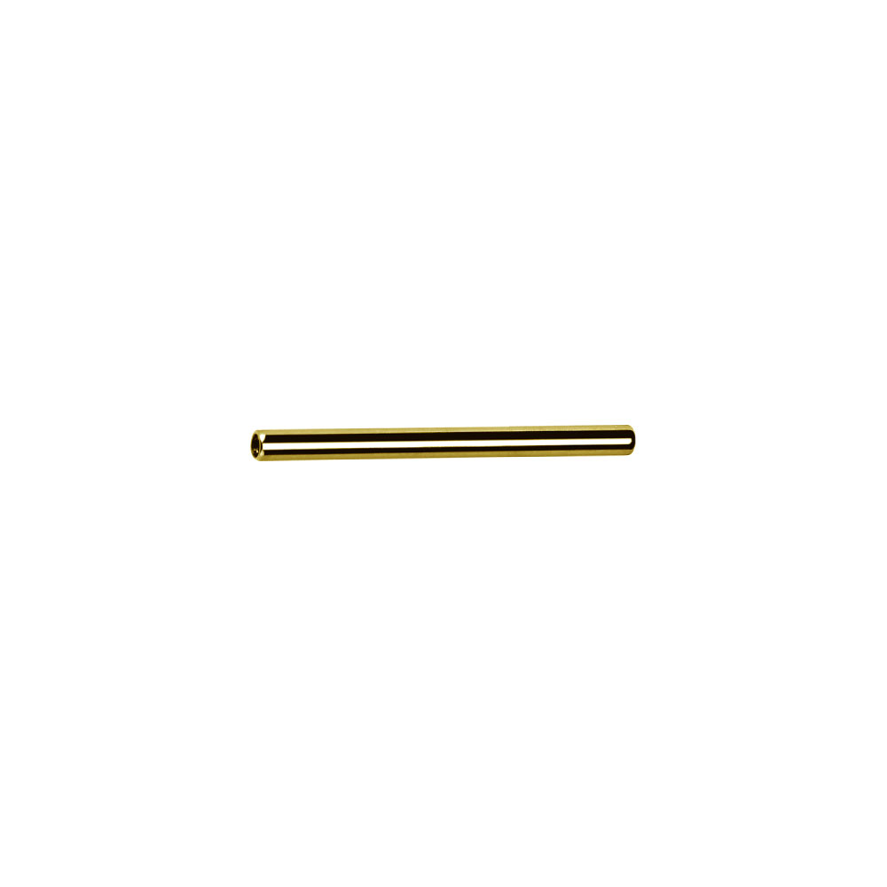 24K GOLD PVD TITANIUM THREADLESS BARBELL PINS