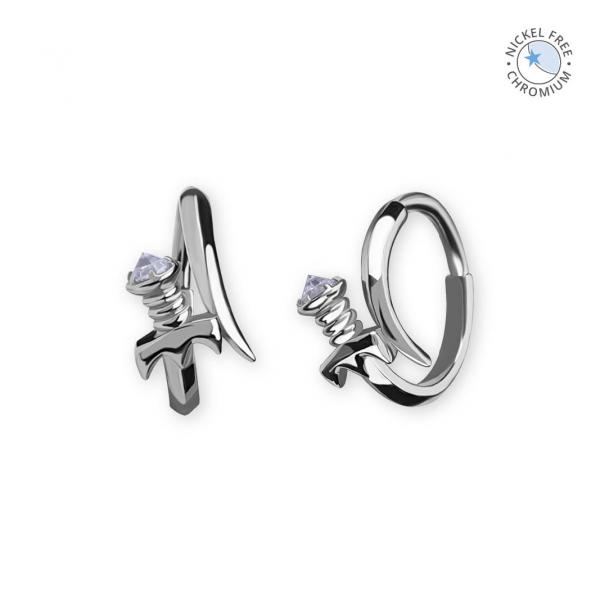 CoCr NF HINGED RING SET W. PREMIUM ZIRCONIA