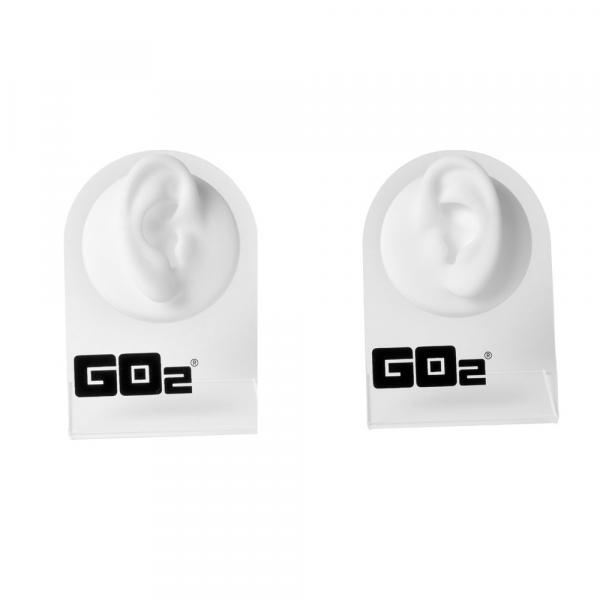 SILICONE EAR MOLD + DISPLAY
