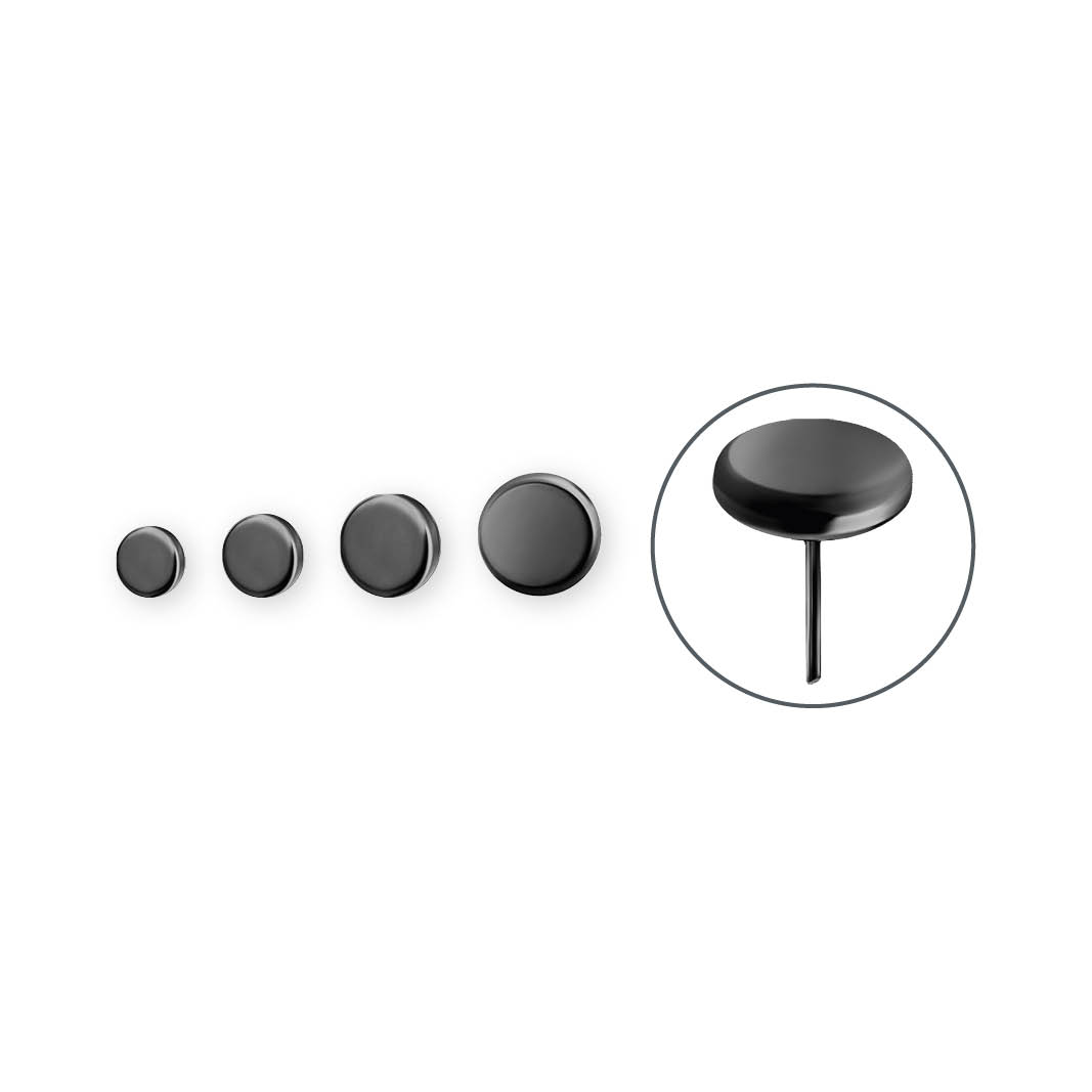 BLACK PVD TITANIUM THREADLESS DISC ATTACHMENT