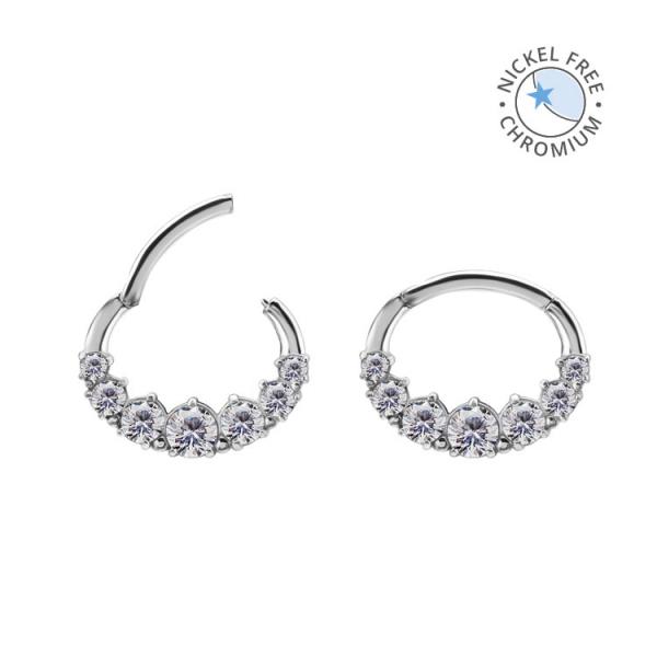 CoCr NF SEPTUM/DAITH CLICKER SET W. PREMIUM ZIRCONIA