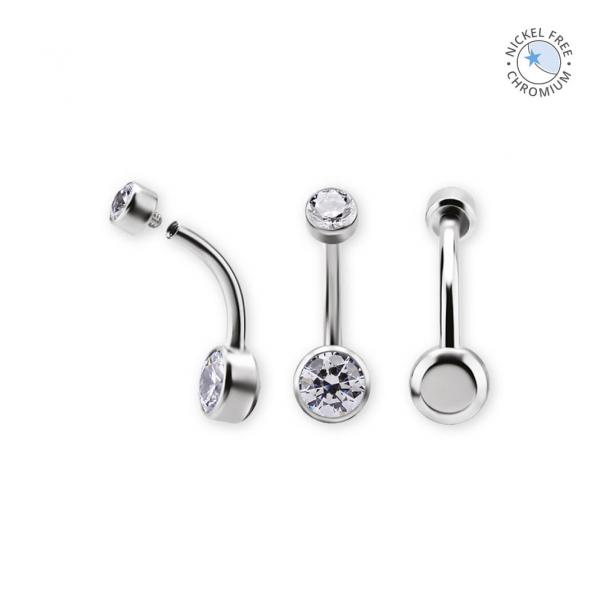 CoCr NF PVD INTERNAL TITANIUM BELLY BANANAS SET W.PREMIUM ZIRCONIA