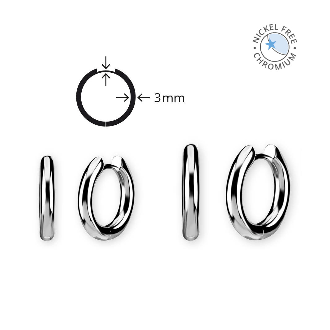 CoCr NF HOOP EARRINGS