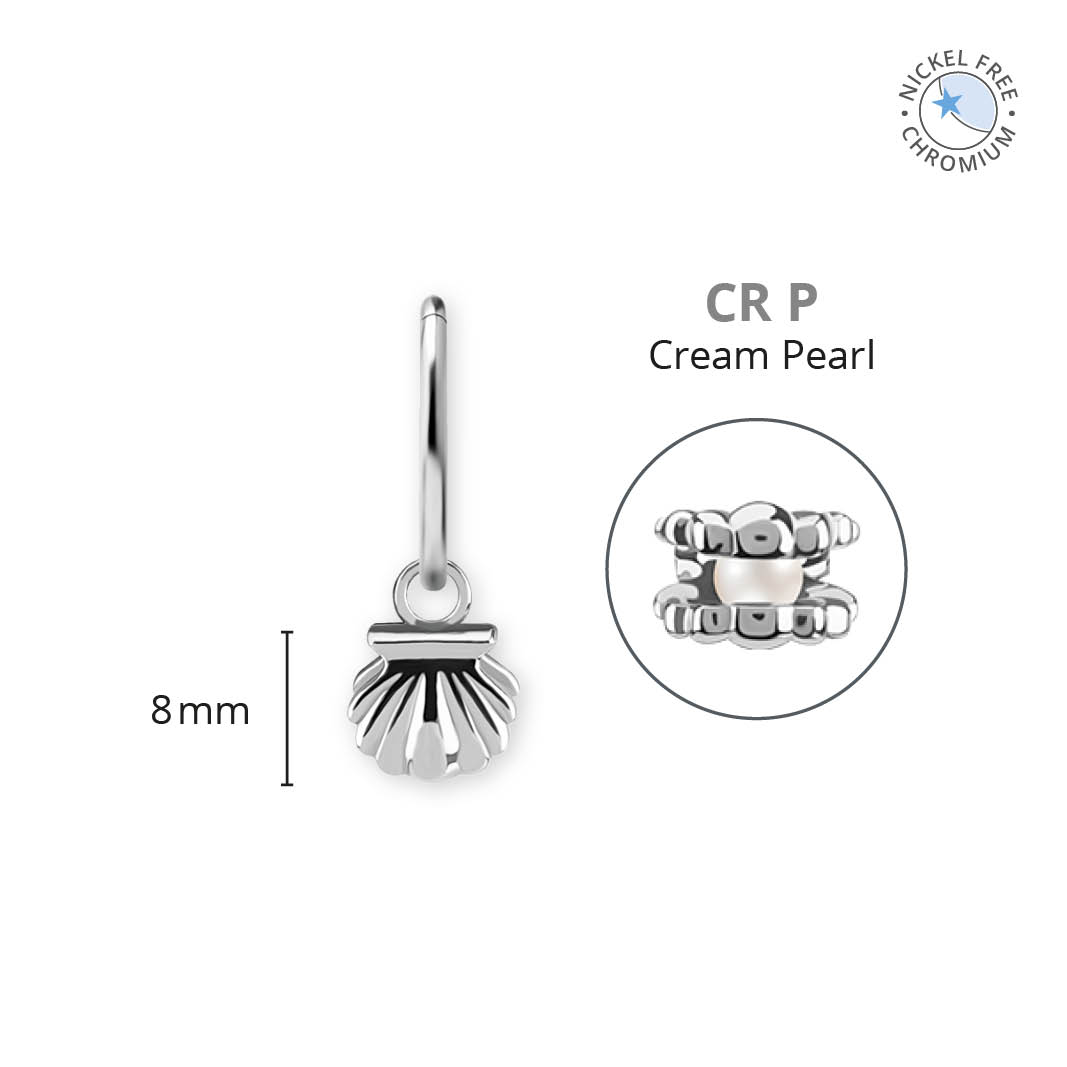 CoCr NF PEARL OYSTER CHARMS SET