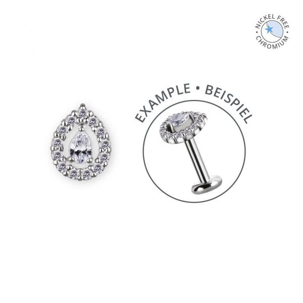CoCr NF THREADLESS ATTACHMENT SET W. PREMIUM ZIRCONIA