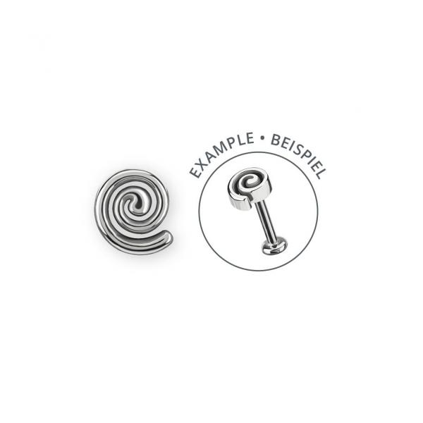 SS316L THREADLESS SPIRAL-REENA'S WISH ATTACHMENT