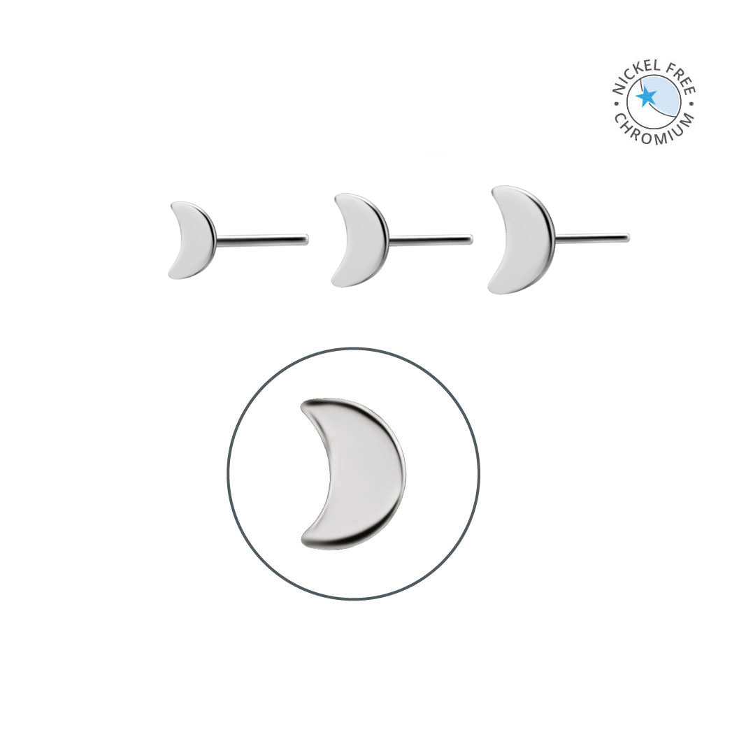 CoCr NF PVD TITANIUM THREADLESS ATTACHMENT (MOON)