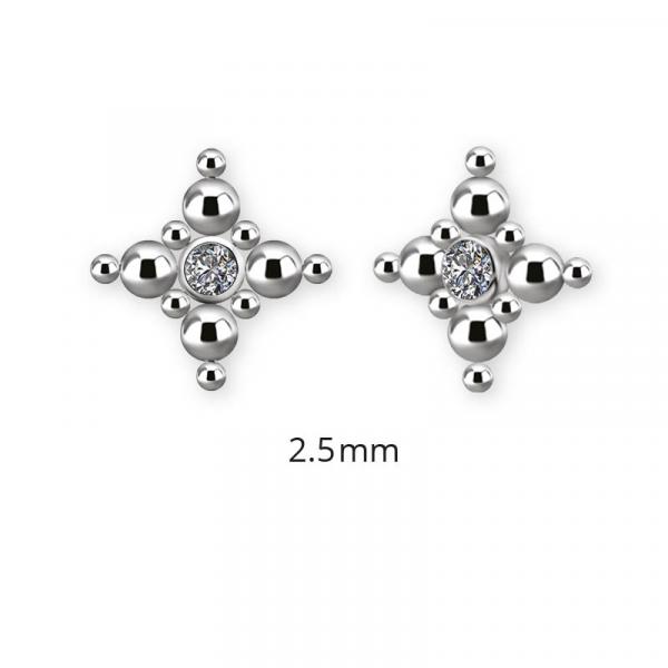 TITANIUM CLUSTER INTERNAL MICRO ATTACHMENT SET W. PREMIUM ZIRCONIA