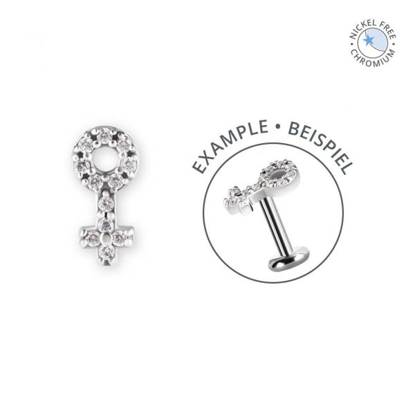 CoCr NF THREADLESS ATTACHMENT SET W. PREMIUM ZIRCONIA