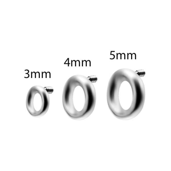 TITANIUM INTERNAL CIRCLE DESIGN MICRO ATTACHMENT