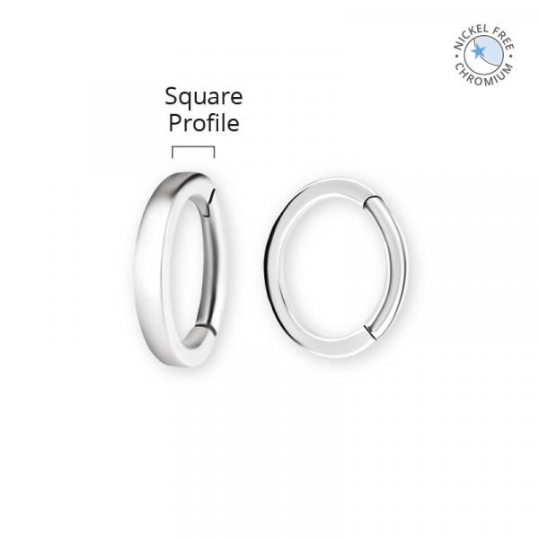 CoCr NF HINGED OVAL ROOK CLICKER (SQUARE PROFILE)