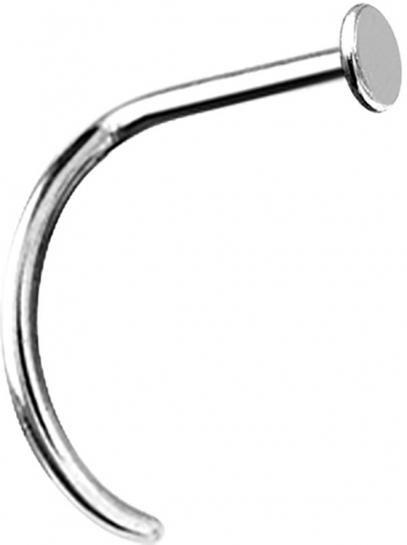 TITANIUM CURVED NOSE STUDS (DISC)