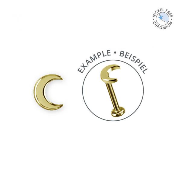 18K GOLD PVD CoCr NF THREADLESS MOON ATTACHMENT
