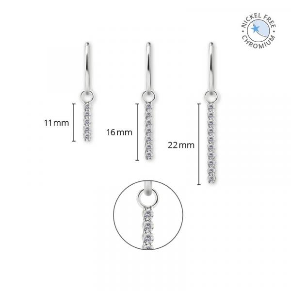CoCr NF BAR CHARM SET W. PREMIUM ZIRCONIA