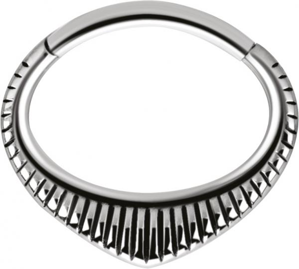 SS316L SEPTUM AND DAITH CLICKER