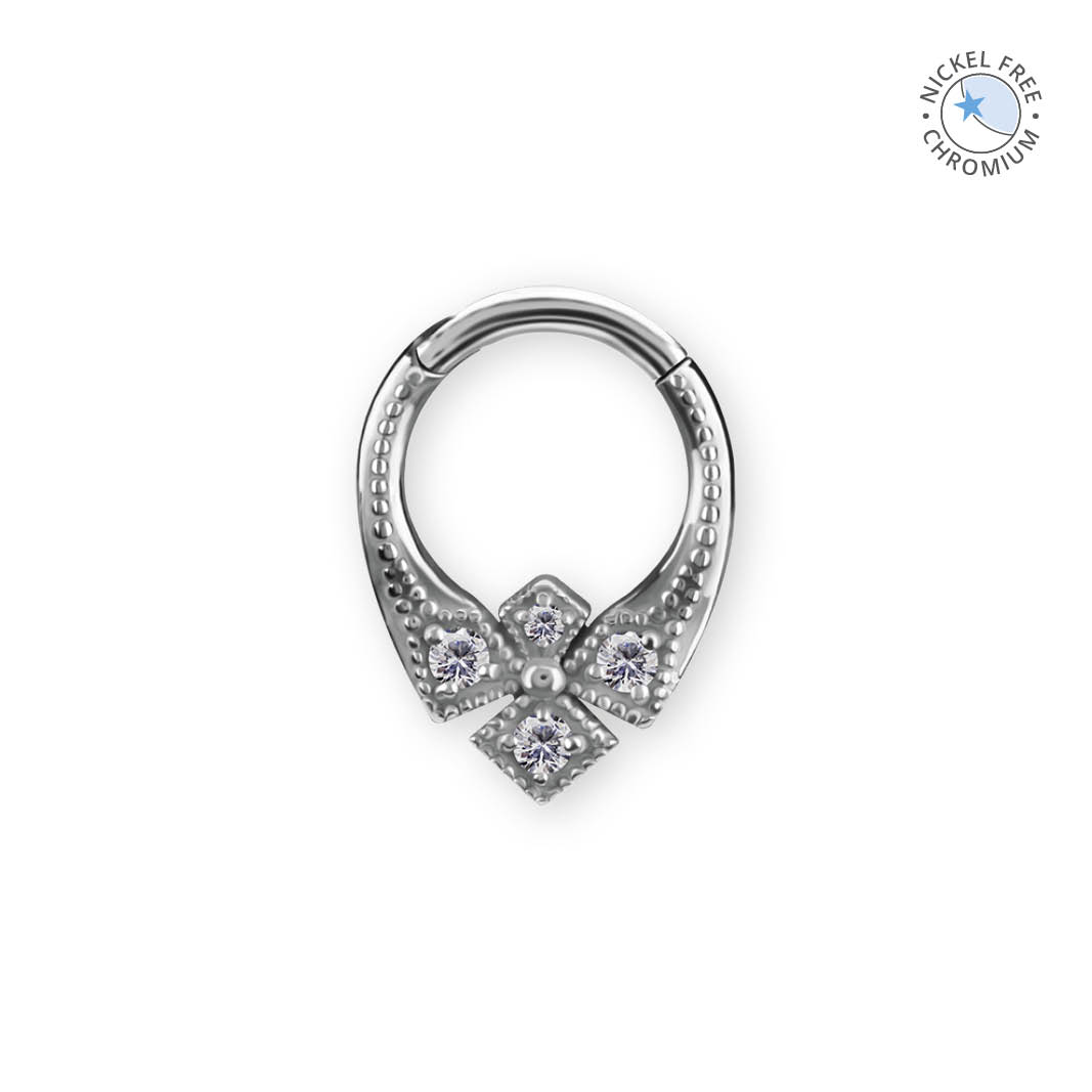 CoCr NF HINGED RING SET W. PREMIUM ZIRCONIA
