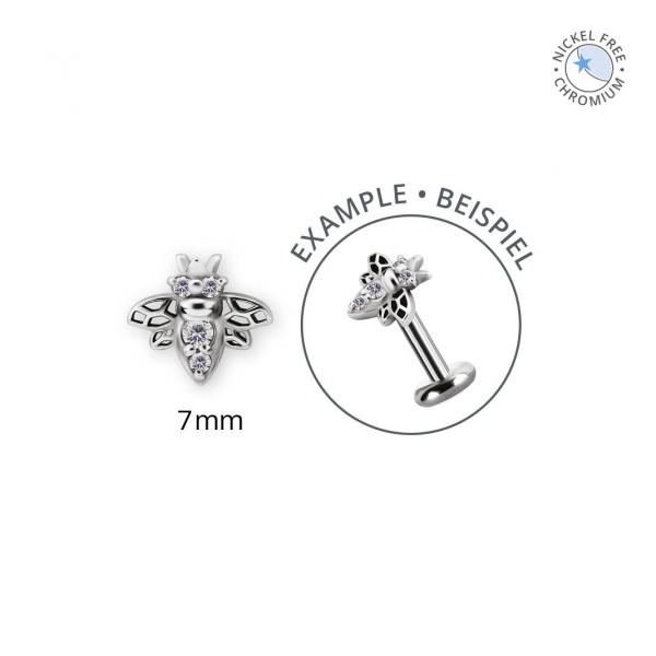 CoCr NF INTERNAL MICRO BEE ATTACHMENT SET W. PREMIUM ZIRCONIA