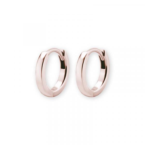 ROSE GOLD PVD SS316L HOOPS (PAIR)