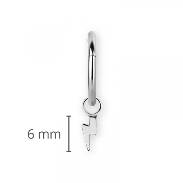 SS316L FLASH CHARM FOR HINGED SEGMENT RINGS