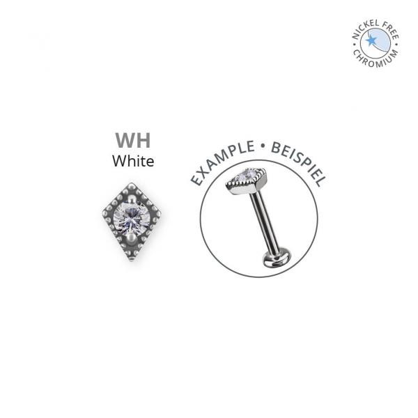 CoCr NF INTERNAL MICRO KITE ATTACHMENT SET W. PREMIUM ZIRCONIA