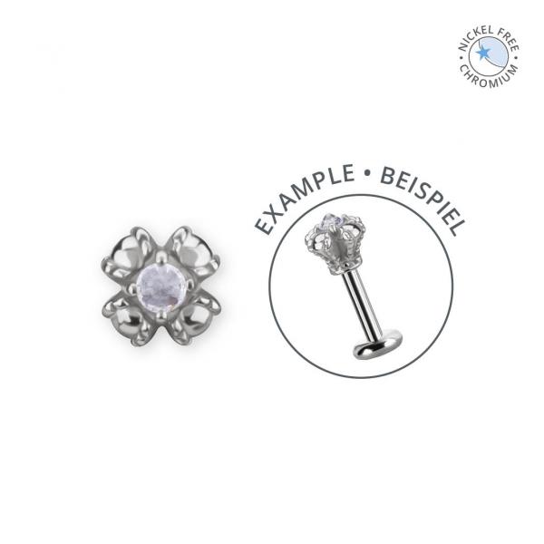 CoCr NF THREADLESS ATTACHMENT SET W. PREMIUM ZIRCONIA