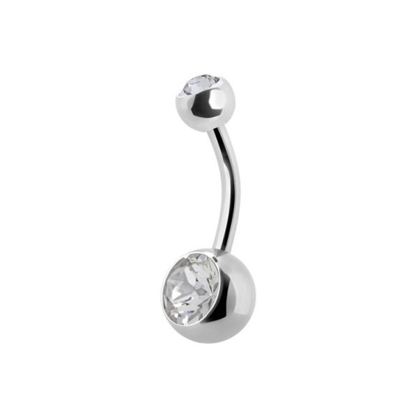 TITANIUM DOUBLE JEWELLED BELLY BANANAS