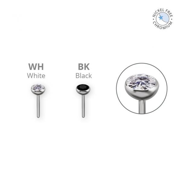 CoCR NF PVD TITANIUM THREADLESS BALL SET W. PREMIUM ZIRCONIA
