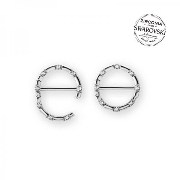 SS316L NIPPLE DOUBLE CLICKER PRONGS SET W. PREMIUM ZIRCONIA