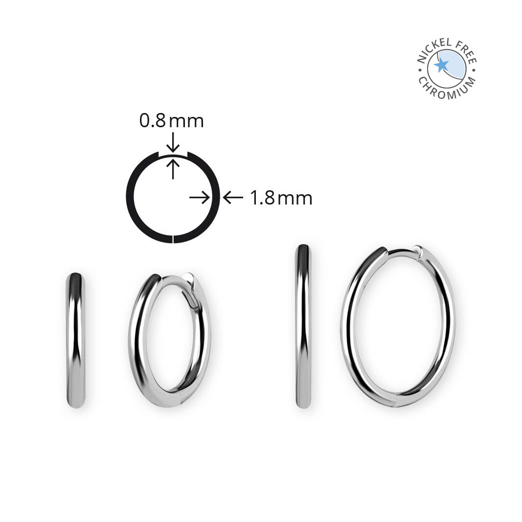CoCr NF HOOP EARRINGS