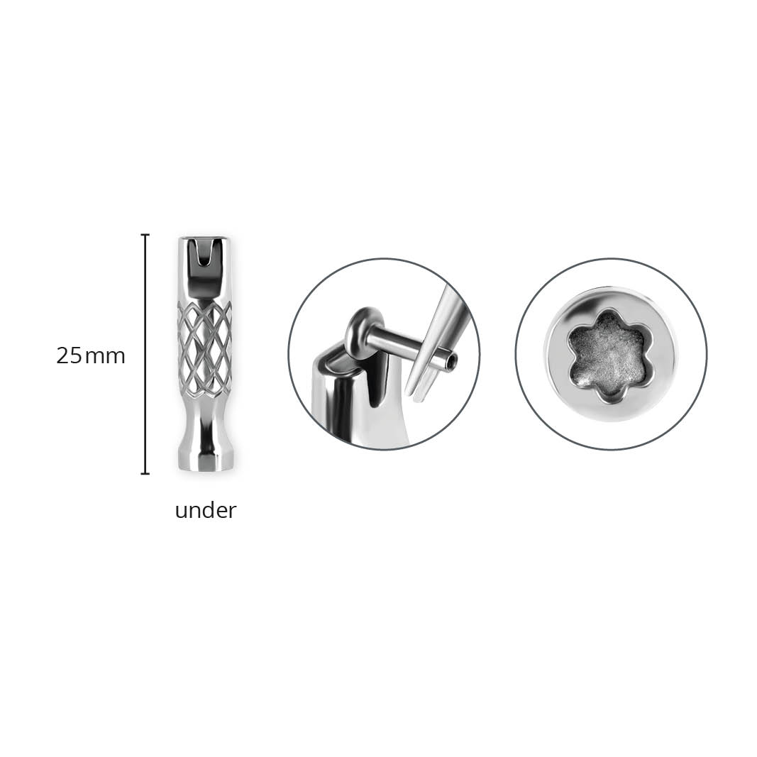 TOOL FOR FLOWER LABRETS