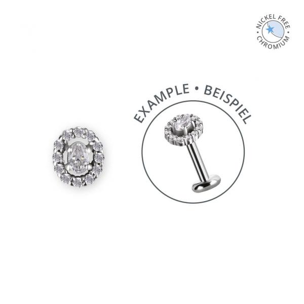 CoCr NF INTERNAL MICRO ATTACHMENT SET W. PREMIUM ZIRCONIA