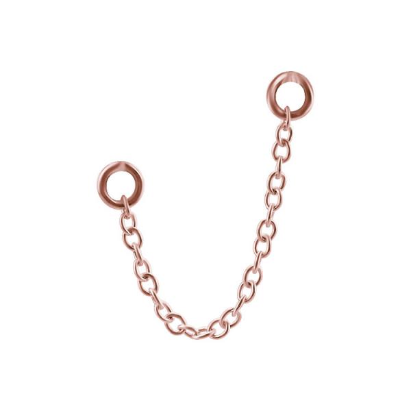 ROSE GOLD PVD SS316L CONNECTING CHAINS FOR SBCR05RG