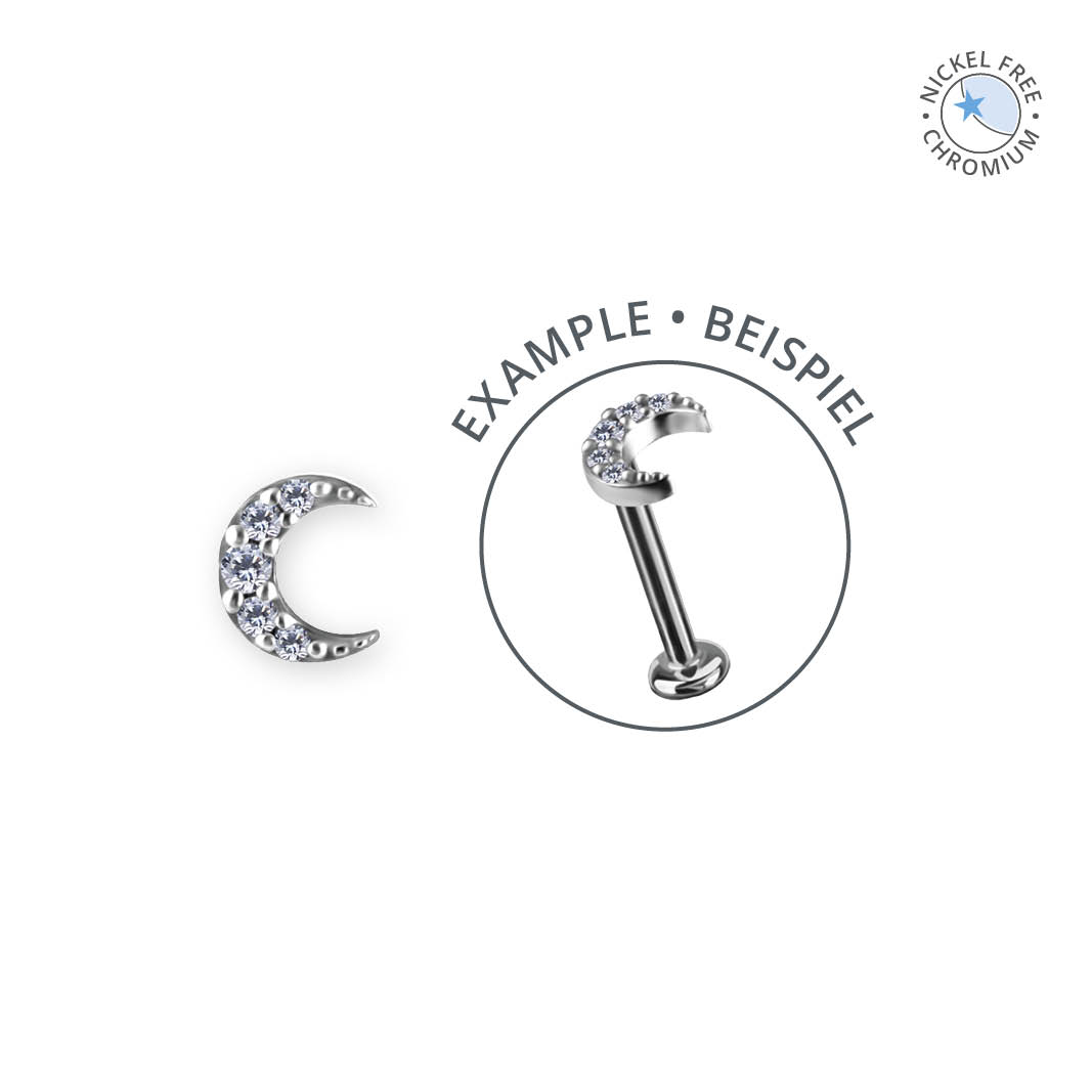 CoCr NF INTERNAL MICRO MOON ATTACHMENT SET W. PREMIUM ZIRCONIA