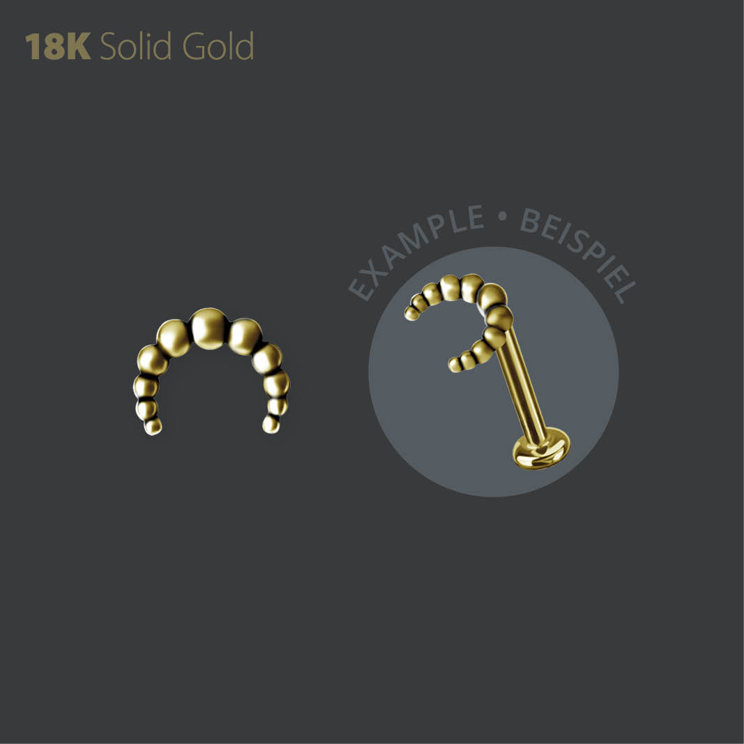 18K GOLD INTERNAL MICRO MOON ATTACHMENT (CAVIAR COLLECTION)