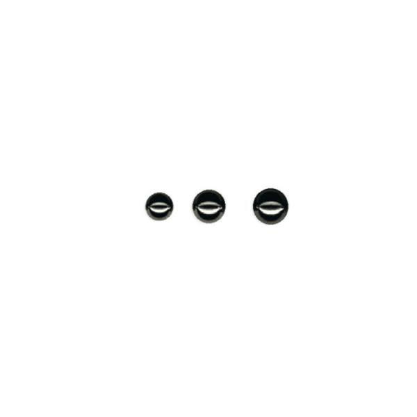BLACK PVD TITANIUM DIMPLE BALLS 3MM