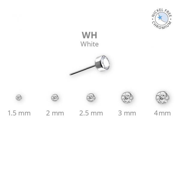 CoCR NF PVD TITANIUM THREADLESS DISC ATTACHMENT SET W. PREMIUM ZIRCONIA