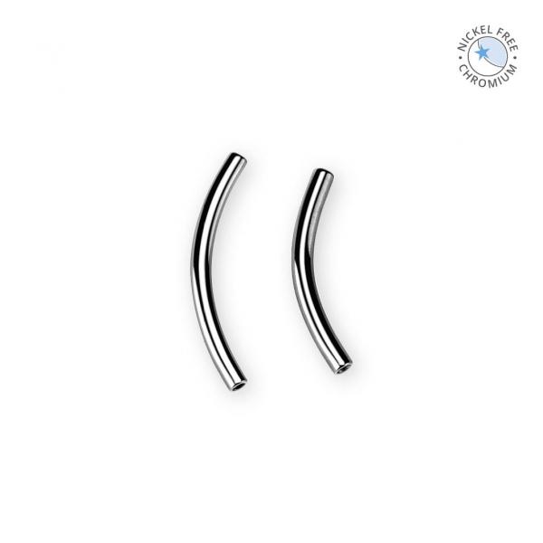 CoCr NF PVD TITANIUM INTERNAL BANANA BARBELL PINS