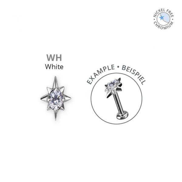 CoCr NF INTERNAL MICRO STAR ATTACHMENT SET W. PREMIUM ZIRCONIA