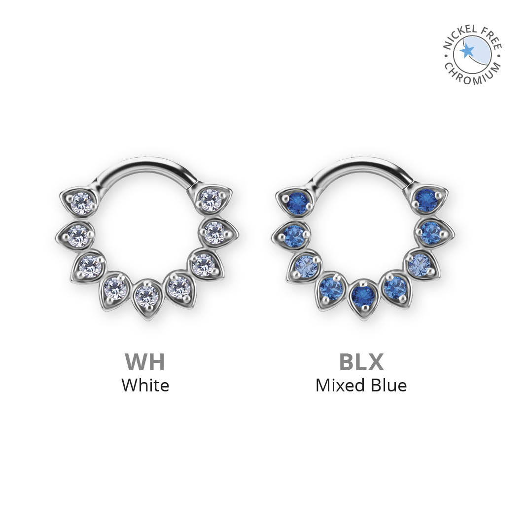 CoCr NF HINGED RING SET W. PREMIUM ZIRCONIA