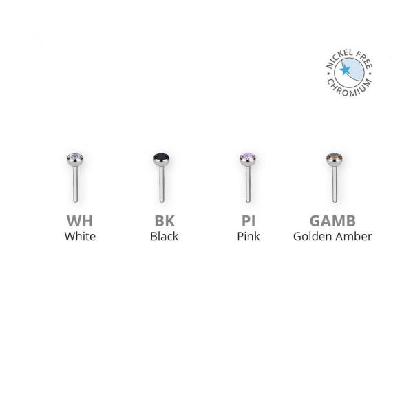 CoCr NF PVD TITANIUM THREADLESS BALL SET W. PREMIUM ZIRCONIA