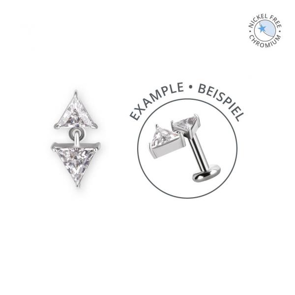 CoCr NF THREADLESS ATTACHMENT SET W. PREMIUM ZIRCONIA