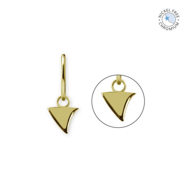 18K GOLD PVD CoCr NF CHARMS FOR HINGED RINGS