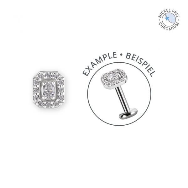 CoCr NF THREADLESS ATTACHMENT SET W. PREMIUM ZIRCONIA