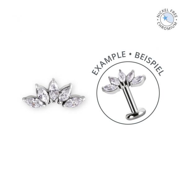 CoCr NF INTERNAL MICRO ATTACHMENT SET W. PREMIUM ZIRCONIA