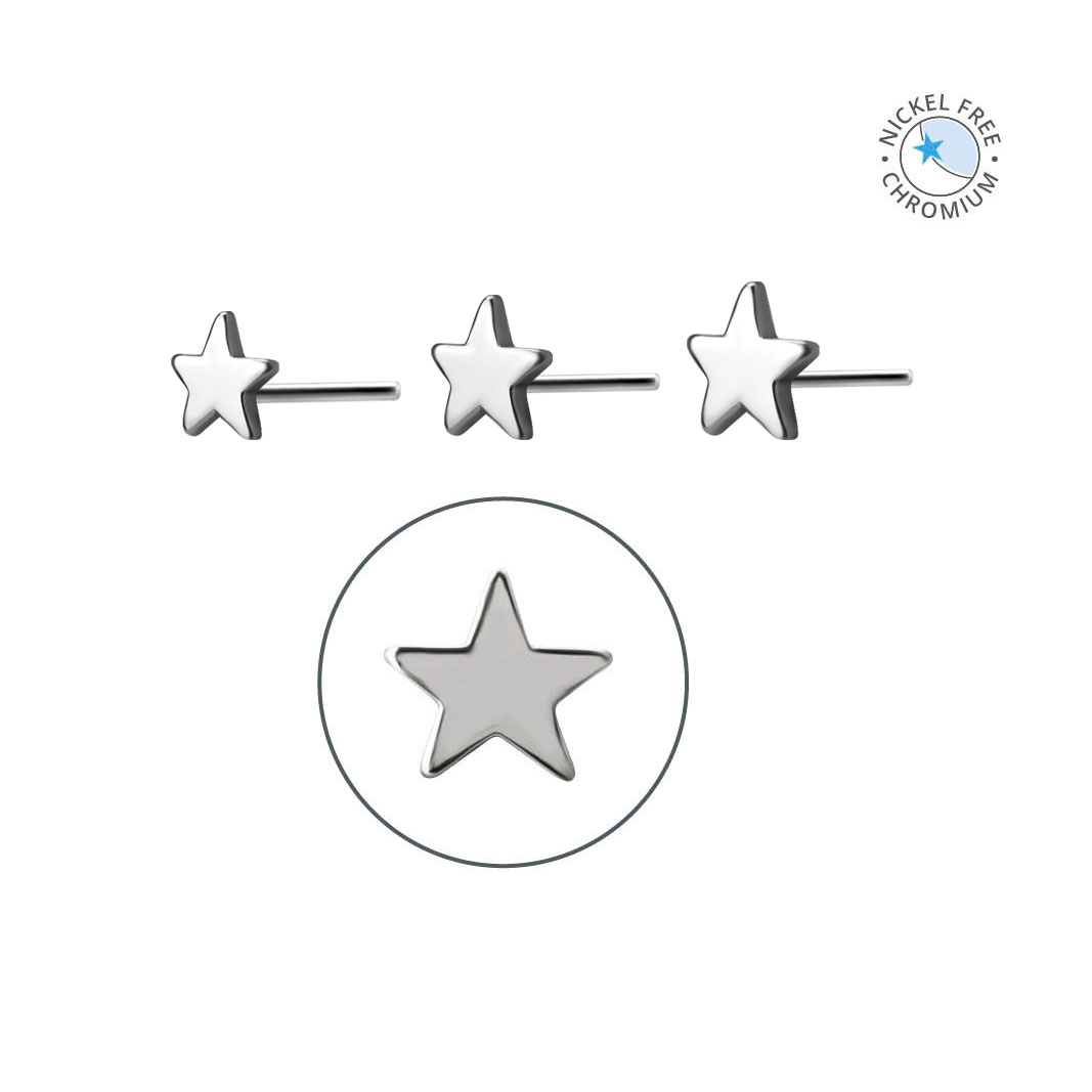 CoCr NF PVD TITANIUM THREADLESS ATTACHMENT (STAR)